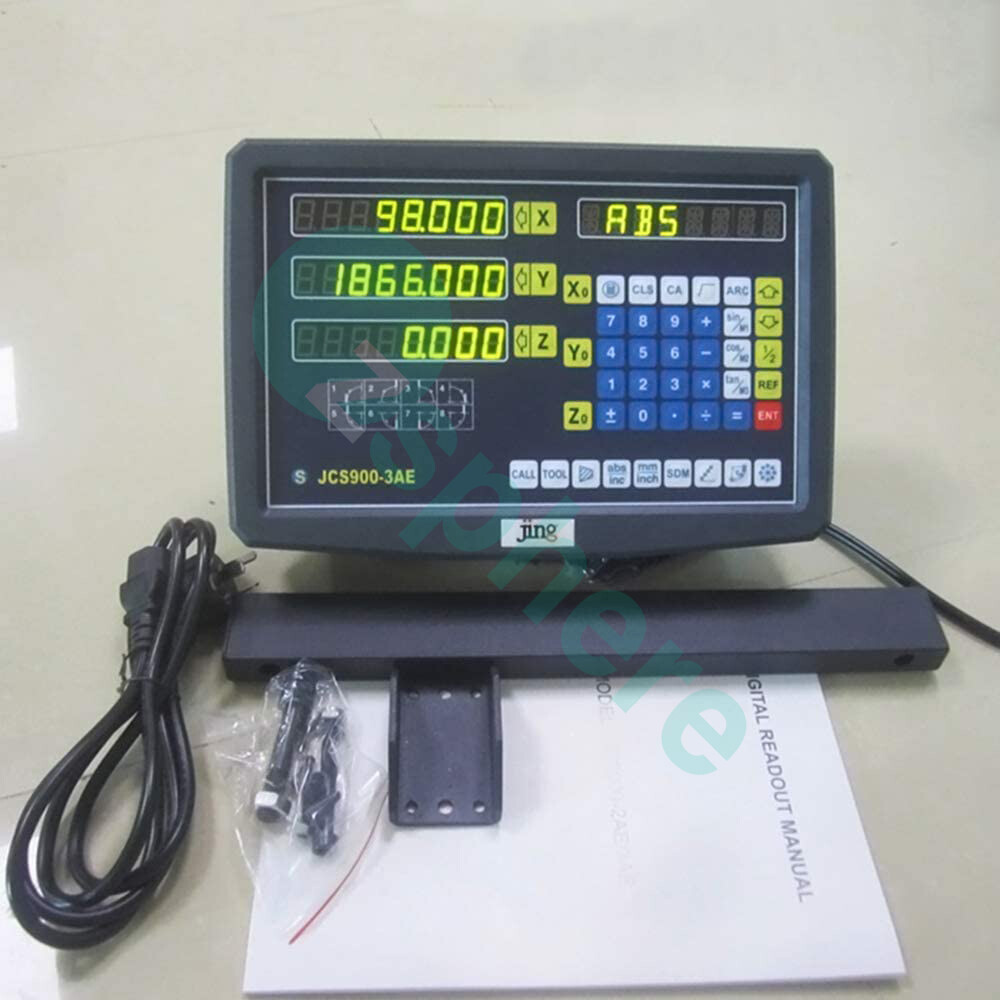 3 Axis DRO Digital Readout Linear Scale For Milling Lathe Machine High Precision