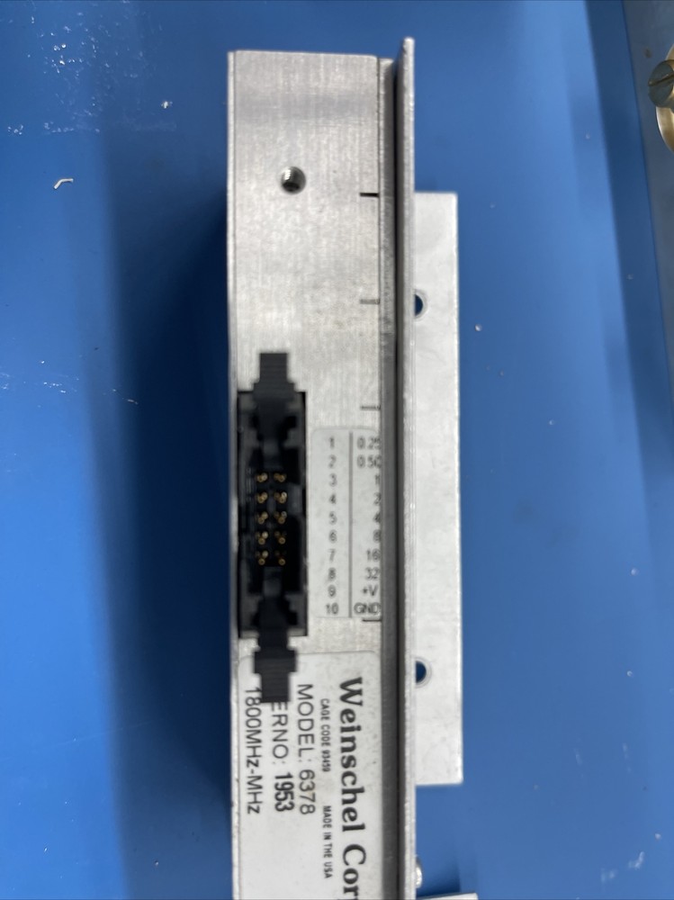 Aeroflex/Weinschel, 6378 Programmable Attenuators 2 Pcs