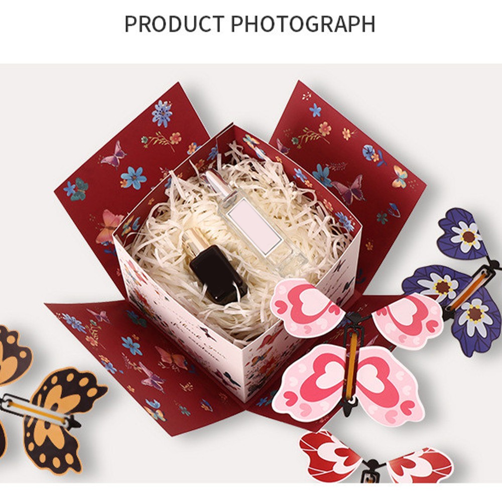 Butterfly Present Box Unique Butterfly Parties Present Box Exploding outgoing