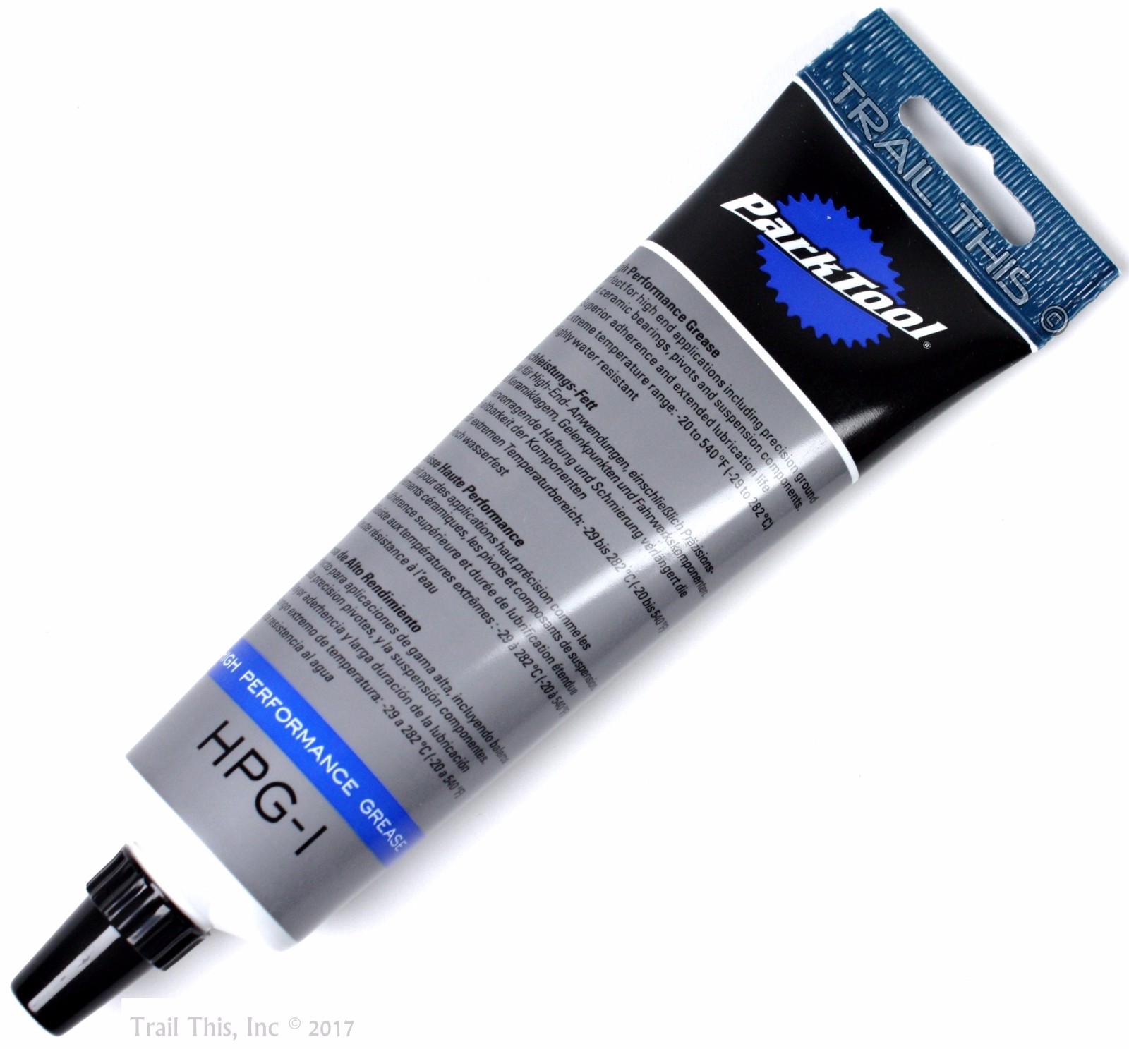 Park Tool HPG-1 High Performance Bike Grease 4oz Tube for Bearings / Suspension