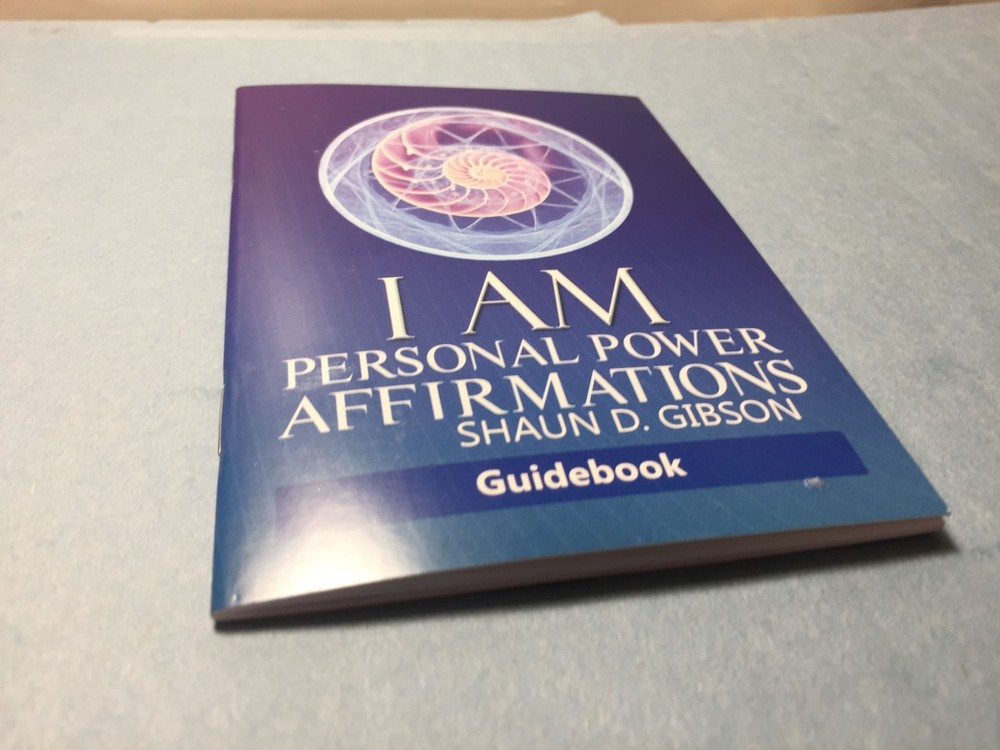 I AM Personal Power Affirmations by Shaun D. Gibson (Card deck & Guidebook)