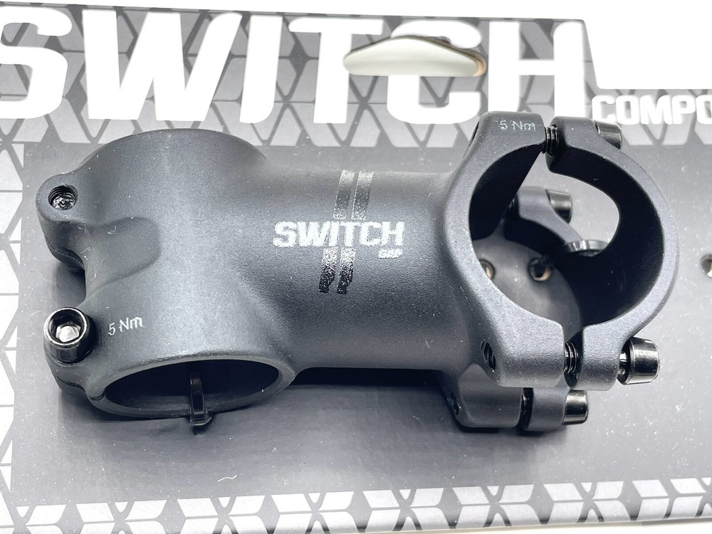 Switch Components Gap Stem 60mm / 31.8 Clamp / 1-1/8” Steerer / -7 Degree
