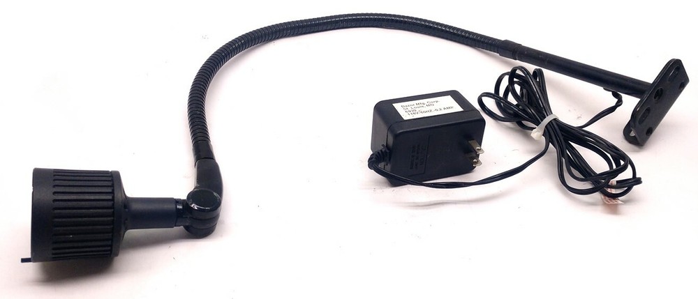 Dazor Model 6930 Lamp, Halogen Lighting w/Flexible Arm, 118V, 60Hz, Missing Bulb