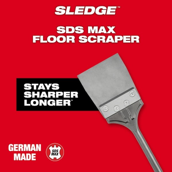 Milwaukee Tool 48-62-4096 Sds-Max Sledge Floor Scraper