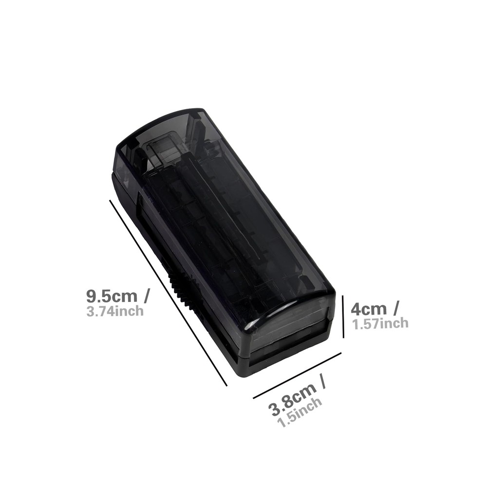 Sneovvin Multiple Pill Cutter for Small or Tiny Pills, Adjustable Black