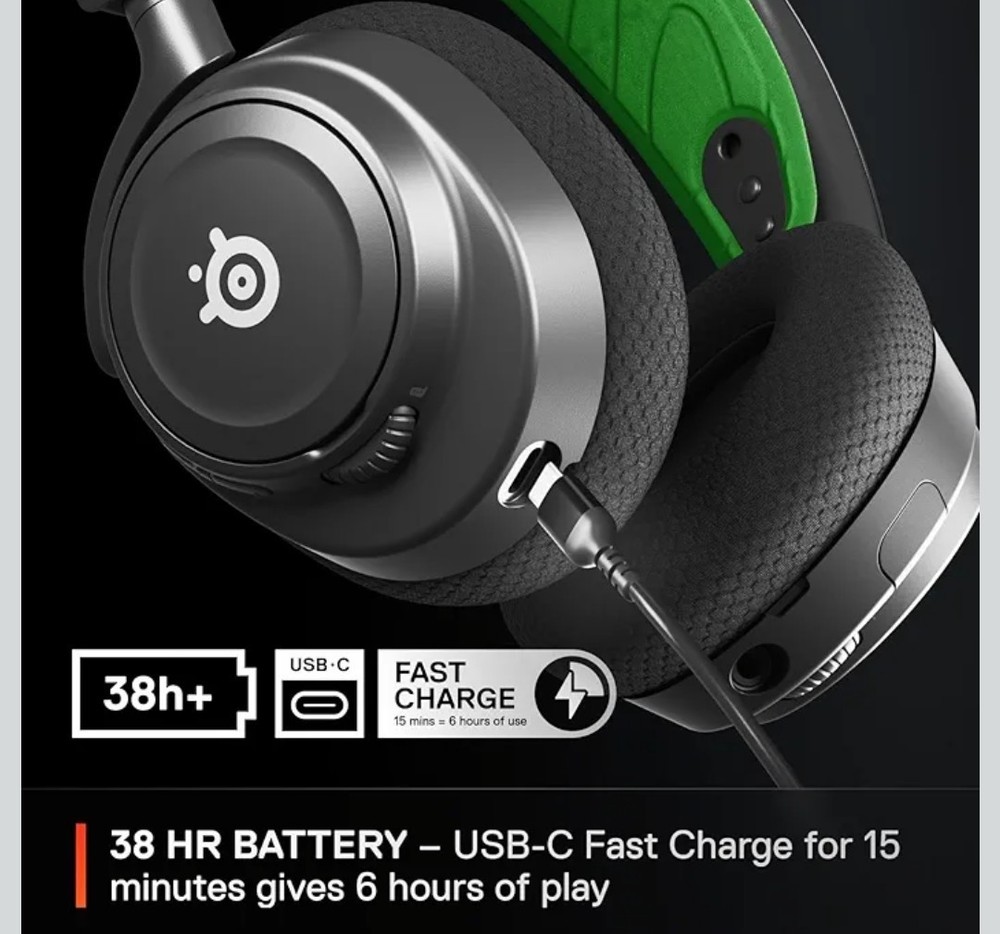 New SteelSeries Arctis 7X Wireless Multi-Platform Gaming Headset See Description