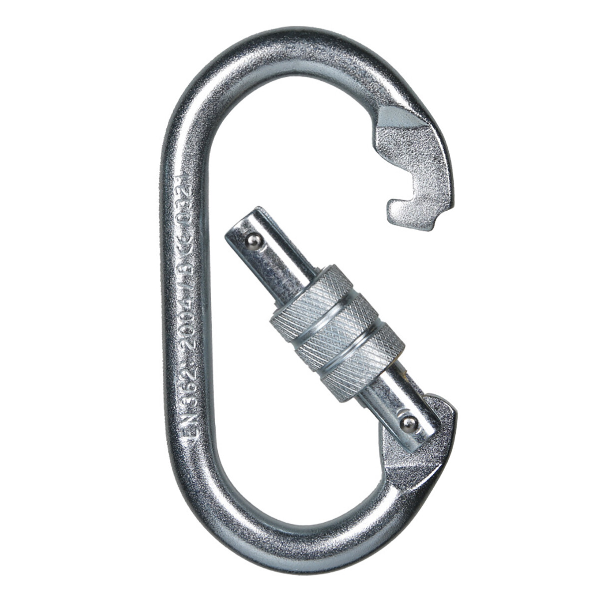 5 Pack Stainless Steel Screw Locking Carabiner Clip 25KN Heavy Duty Springs Hook