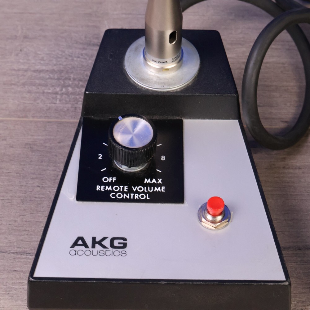 AKG D 558B Talkback Control Room Microphone
