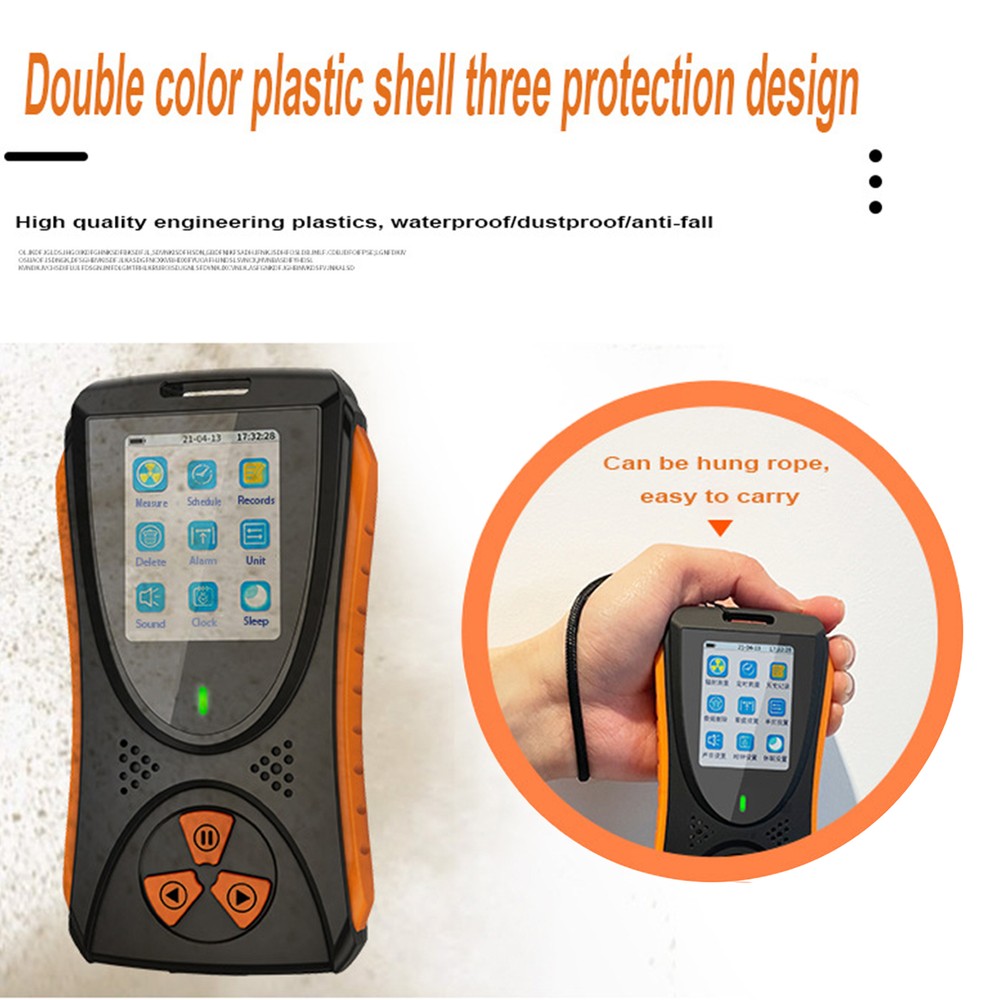 Nuclear Radiation Detector Geigercounter X Rays Beta Gamma Detector Counter