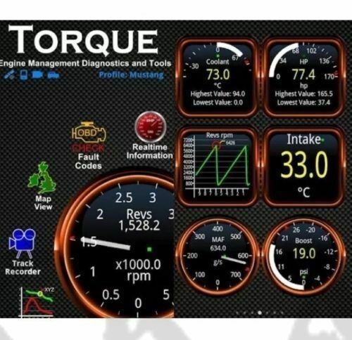 ELM327 OBD2 Code Reader Bluetooth Auto Diagnostic Tool OBDII Scanner for Android