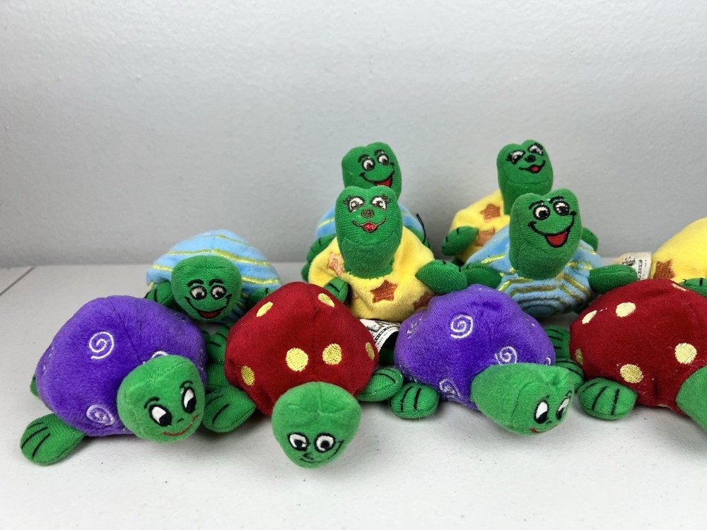 Kaplan Early Learning Co. Counting Turtles 11 Plush Turtles STEM
