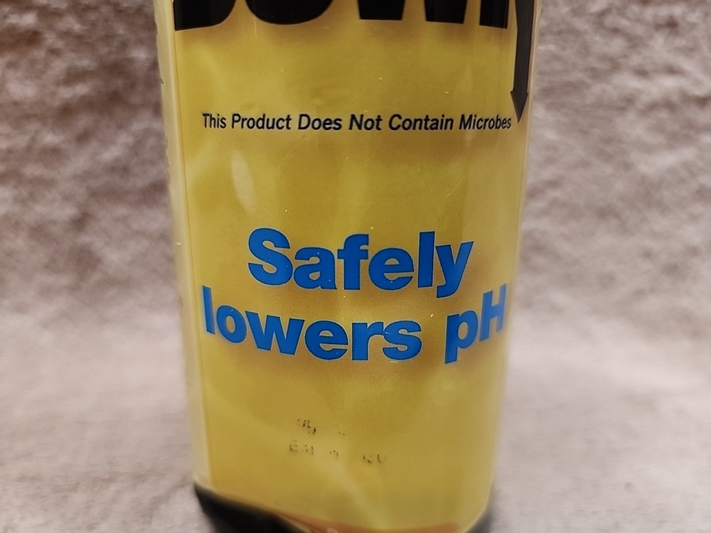 Microbe Life pH Down Control Liquid, Buffering for Stability, Decreases Levels,