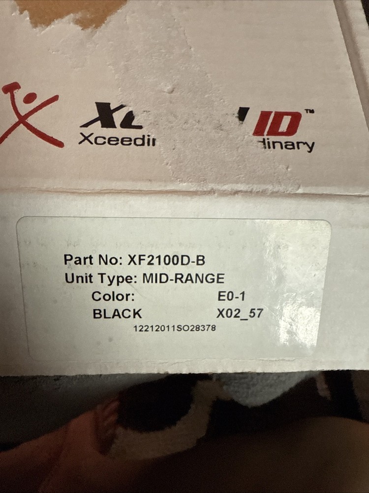 NEW OPEN BOX XCEED ID XF2100D-B MID-RANGE READER MULTI- FREQUENCY