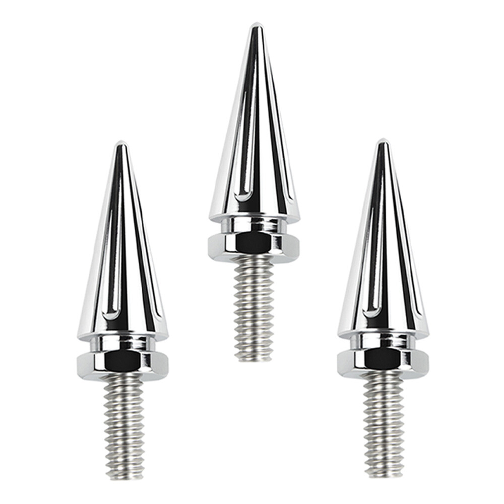 Chrome 3X Windscreen Windshield Screws for Harley 96-up Touring Electra Glide