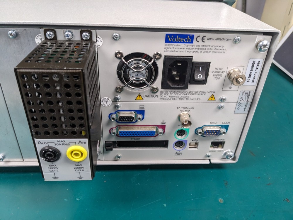 Voltech PM6000 Universal Power Analyzer