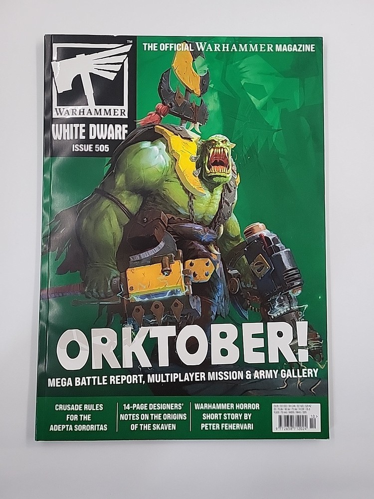 Warhammer White Dwarf Issue 505 New