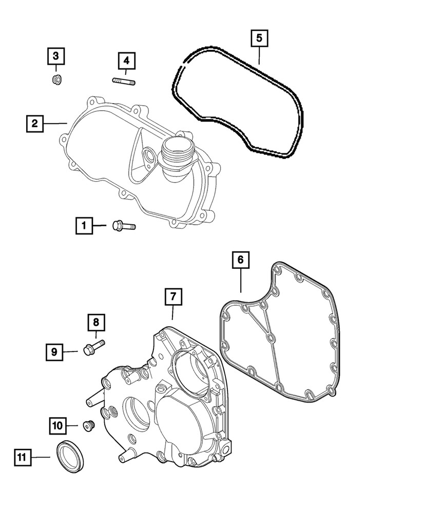 Genuine Mopar Stud 68186861AA