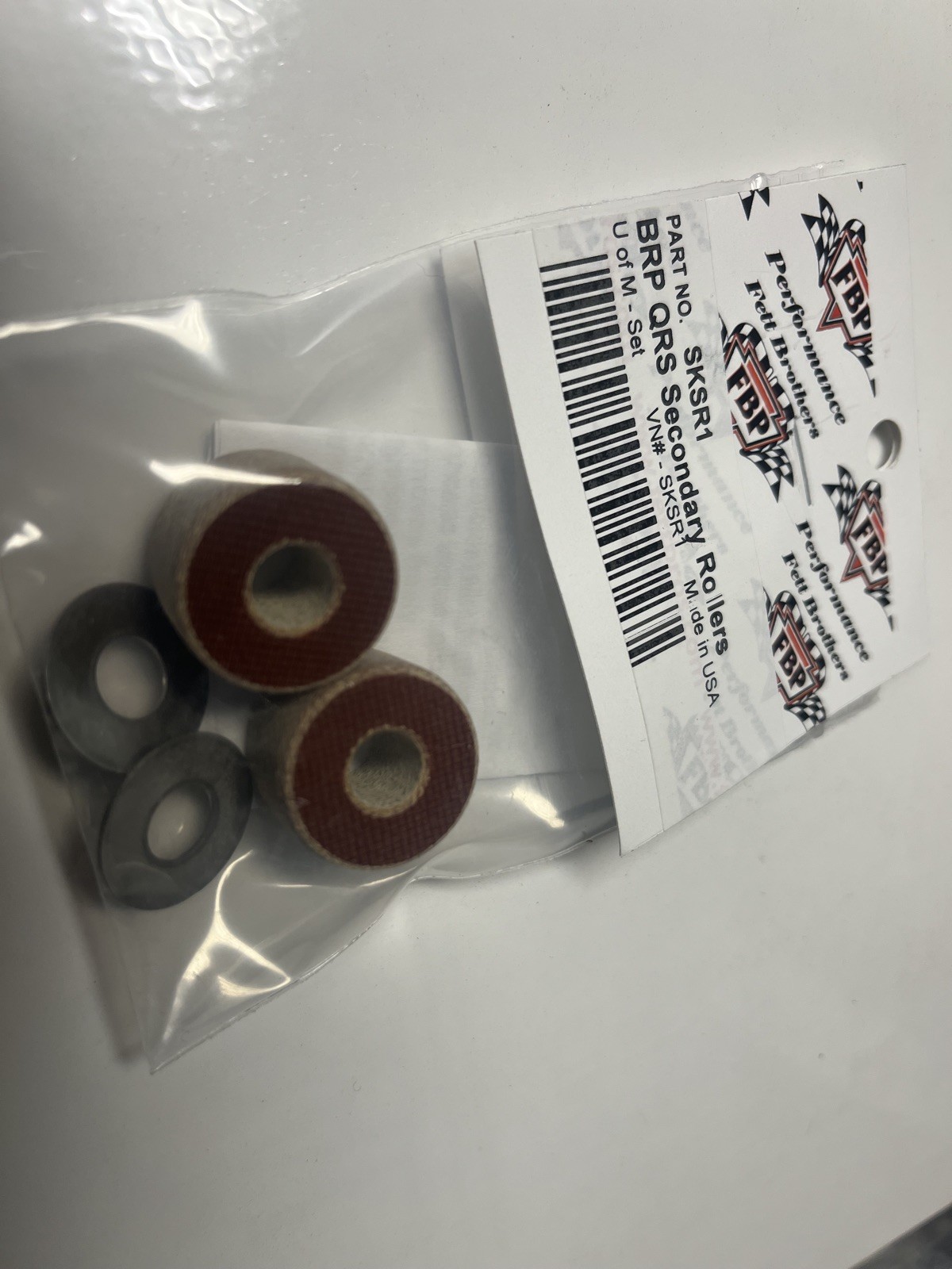 Fett Brothers Secondary Clutch Rollers QRS 2008-2025 Ski-Doo 600/800/850/900