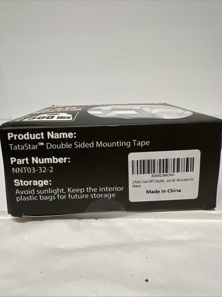 TataStar Double Sided Mounting Tape NIB