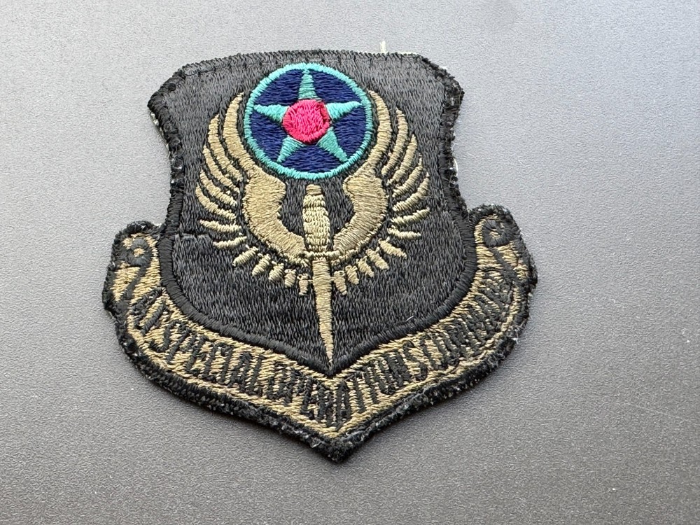 Vintage United States Air Force Subdued Special Operations Command Patch