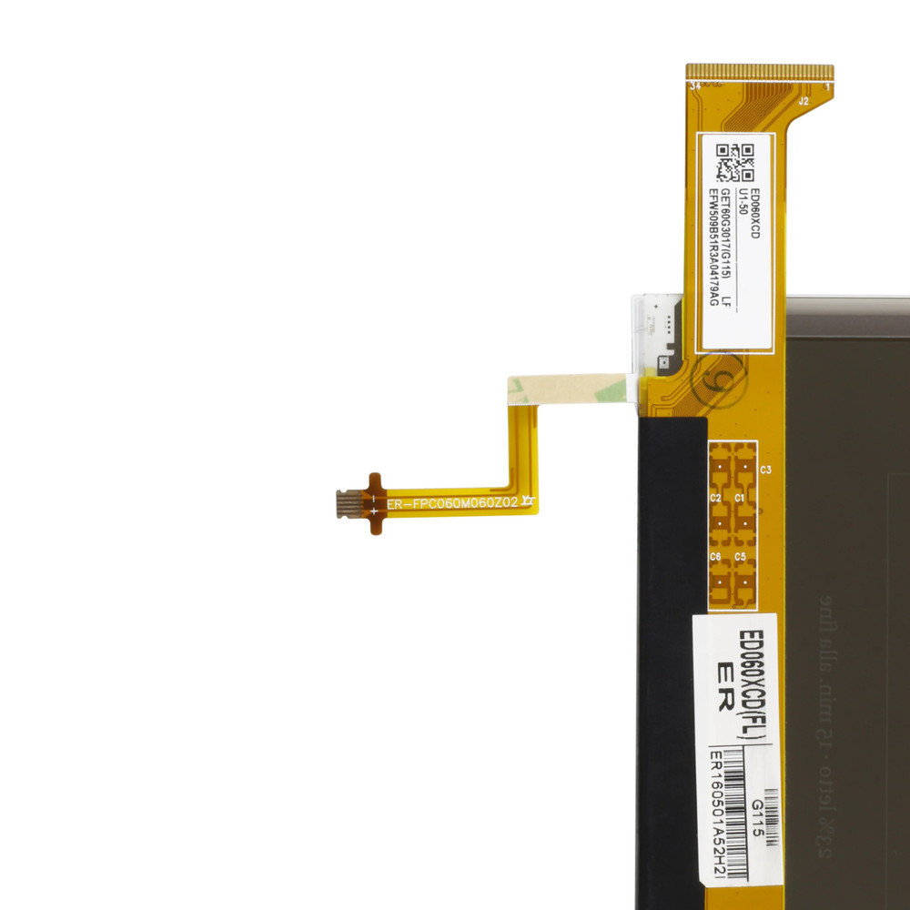 6" display (matte) for Pocketbook 615 Plus reader screen with backlight no touch