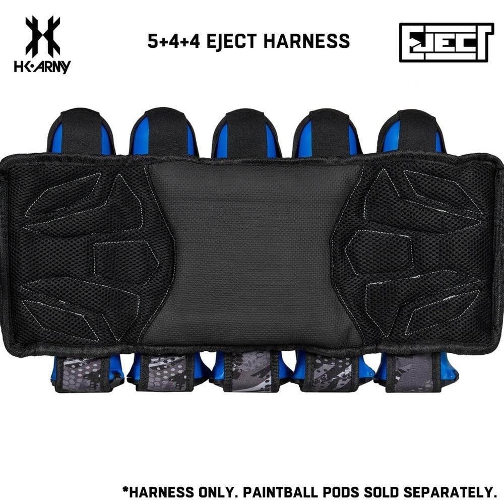 HK Army 5+4 Eject Paintball Harness Pod Pack - Slate