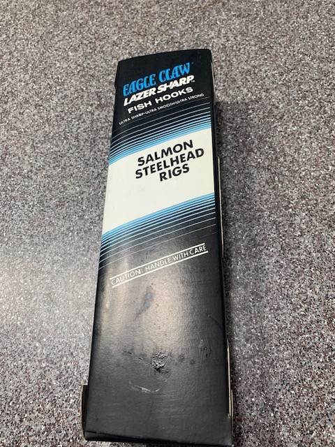 Eagle Claw Lazer Sharp Salmon Rigs 30in Nylon snell 8lb