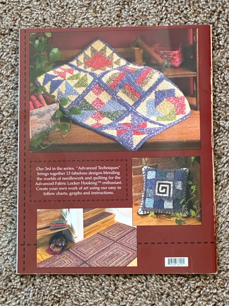 Kathleen's Fabric Locker Hooking, Advanced Techniques, 2005, Soft Cover