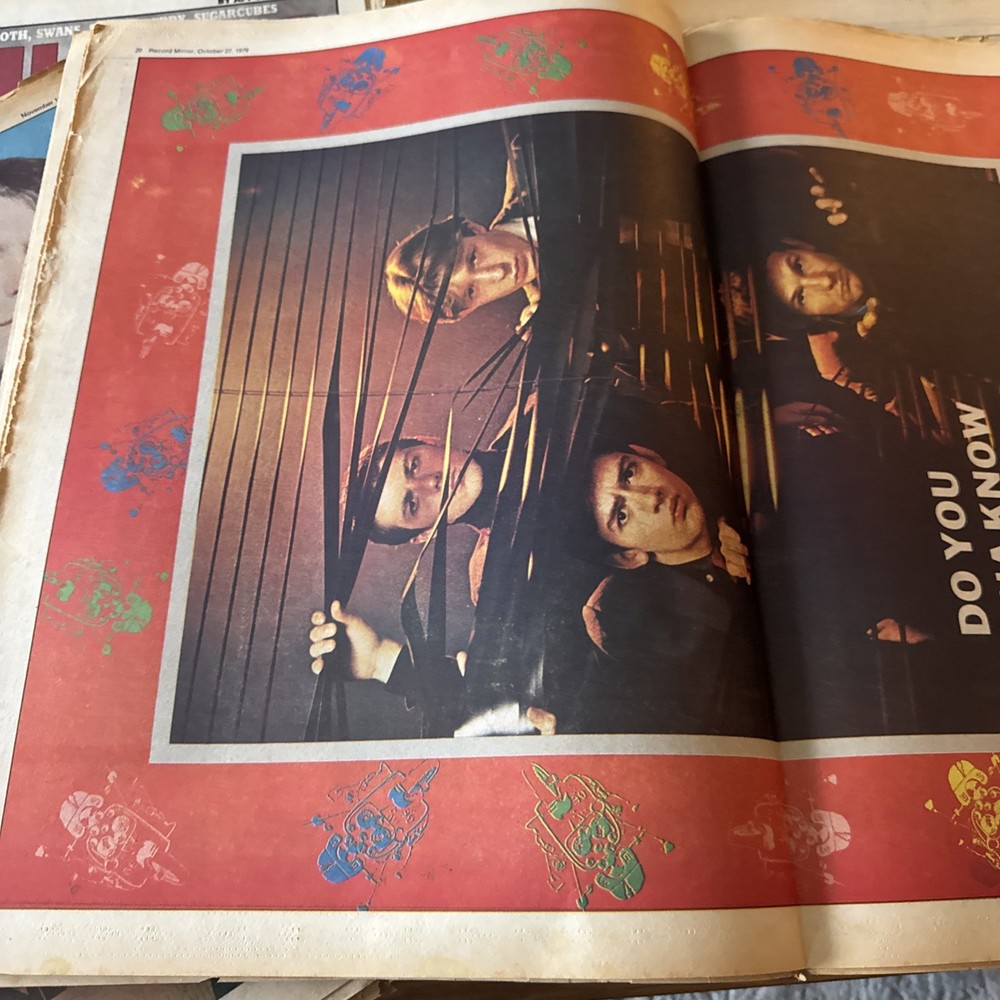 Record Mirror - October 27th 1979 - Nick Lowe Front Cover
