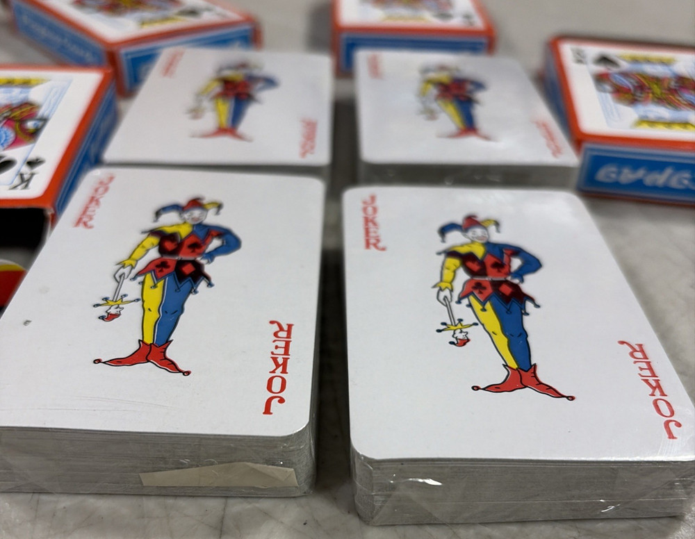 4 Decks Playing Cards New