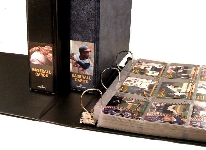 baseball card album binder
