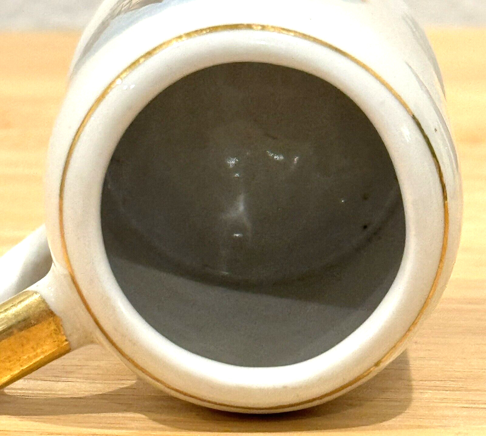 VINTAGE LORENZ PORZELLEN PORCELAIN BAVARIA ROTHENBURG TAUBER MINI SOUVENIR MUG