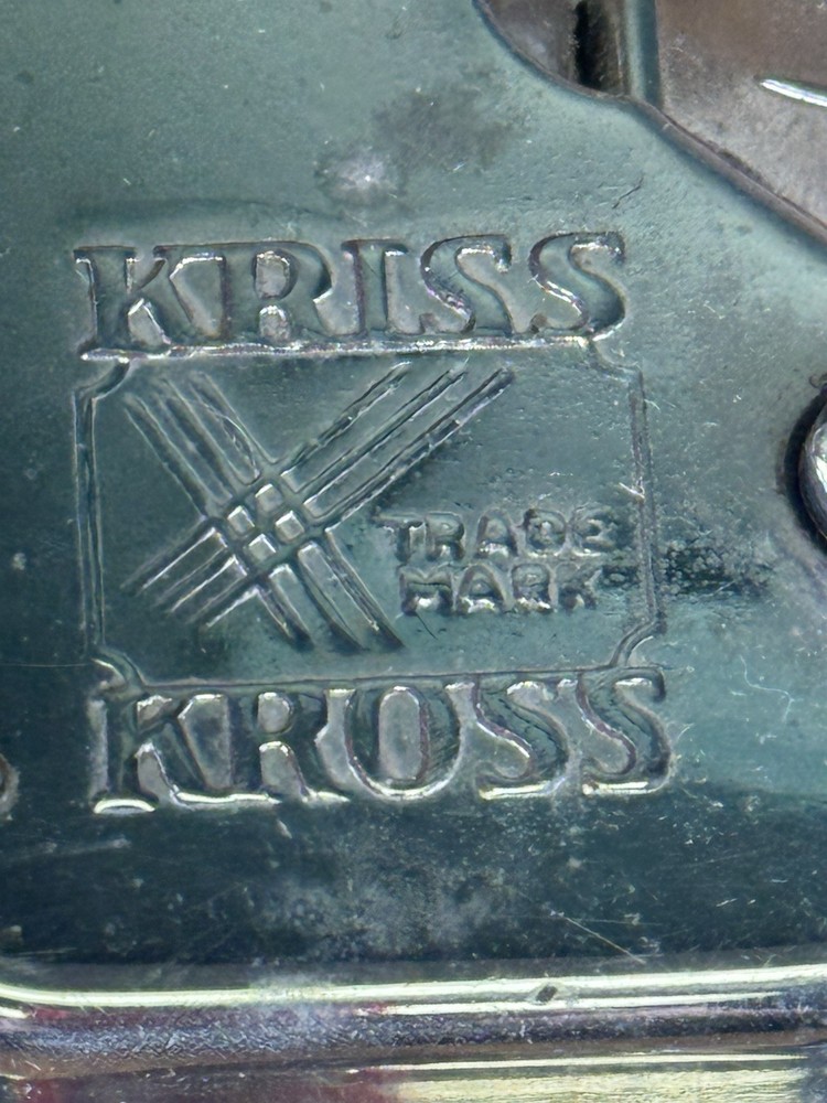 Vintage Kriss Kross Razor Blade Sharpener