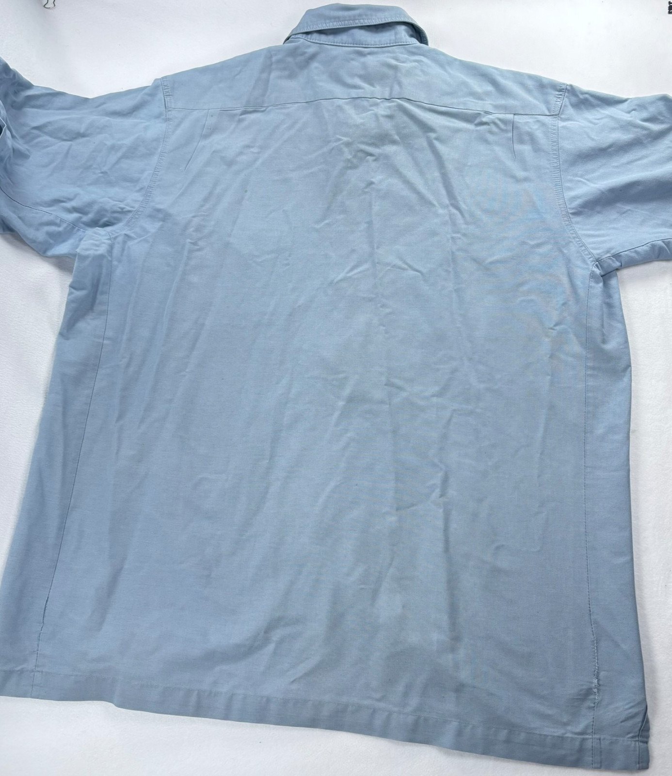 Wrangler Work Shirts Men XL Button up Uniform Workwear Western Cowboy LOT OF 10