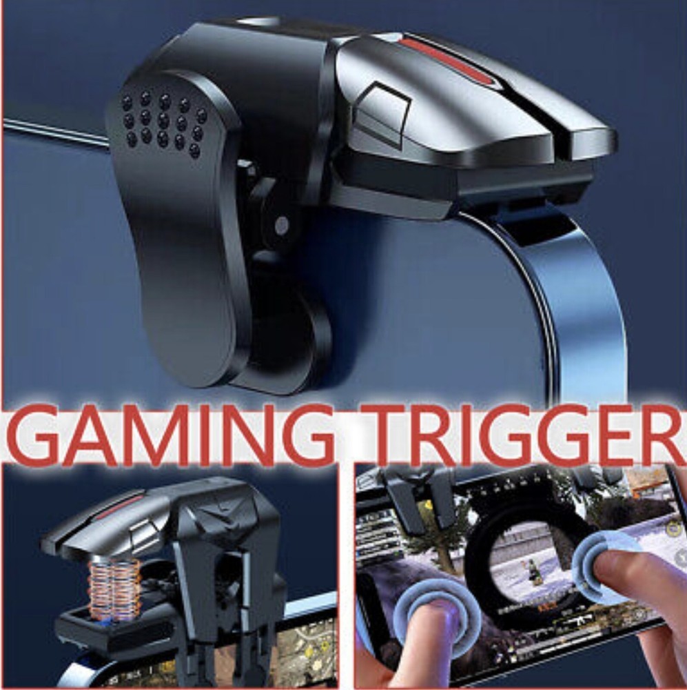 1 Pair Six Finger Operation Mobile Game Trigger Controller Gamepad for Phone