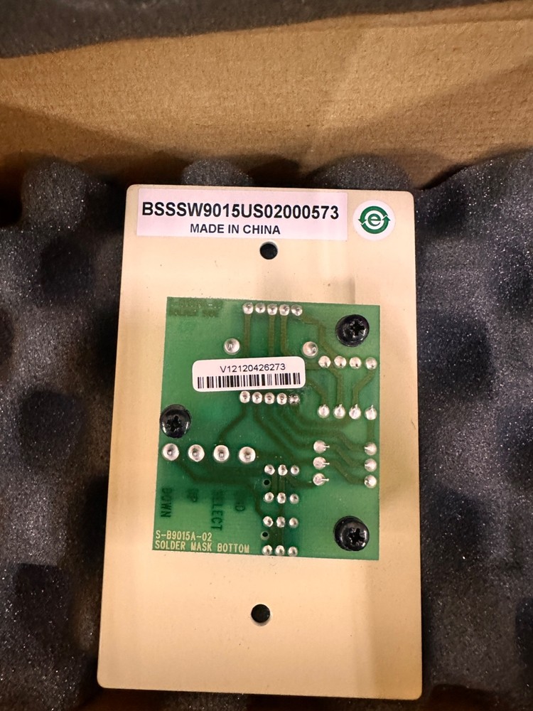 BSS Soundweb 9015 Wall Panel, 8 Position Source/Preset Selector NEW IN BOX