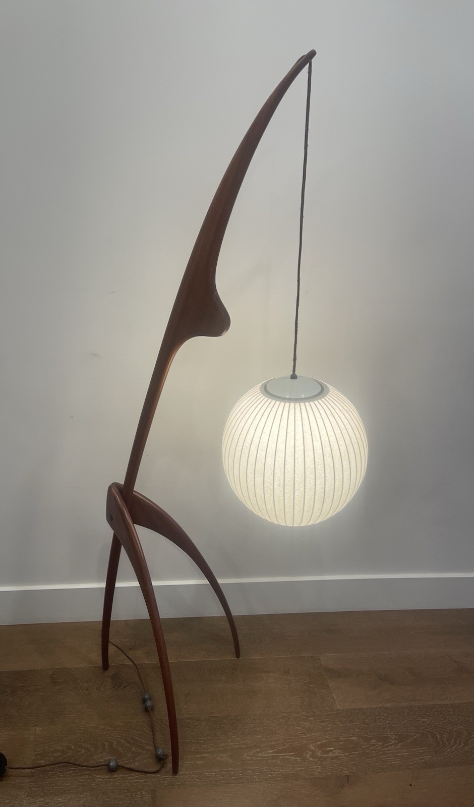 1950s Rispal “Praying Mantis” Floor Lamp – Smaller Edition