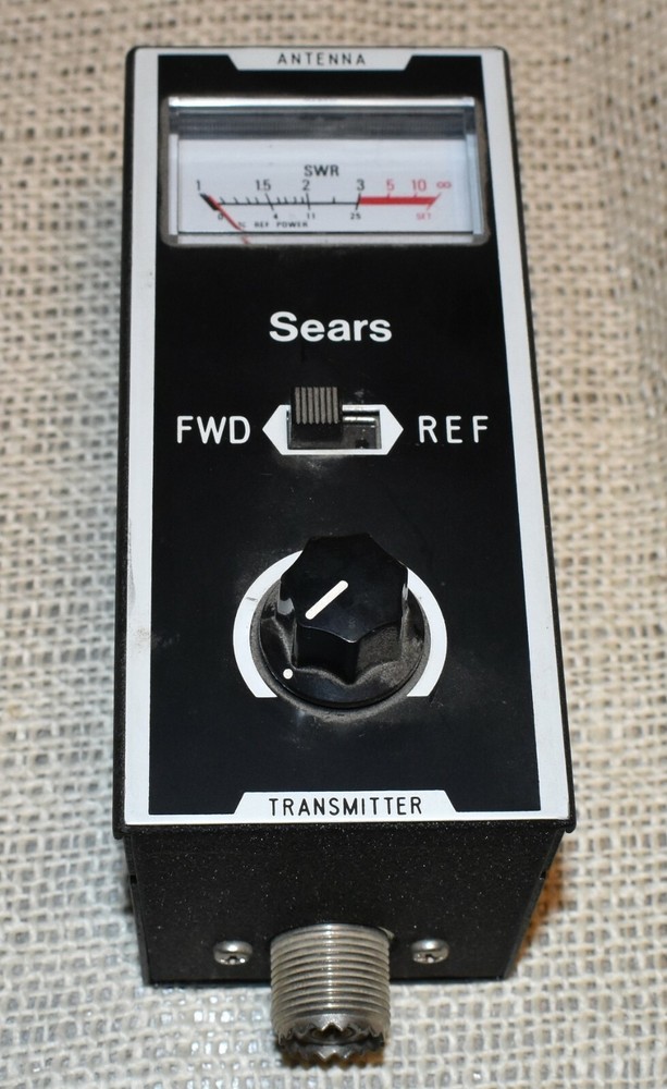 Sears Standing Wave Bridge and Field Strength Indicator Meter