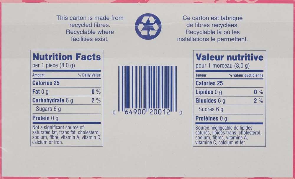 Hubba Bubba Max, Outrageous Original, 18 Count - {Imported from Canada}