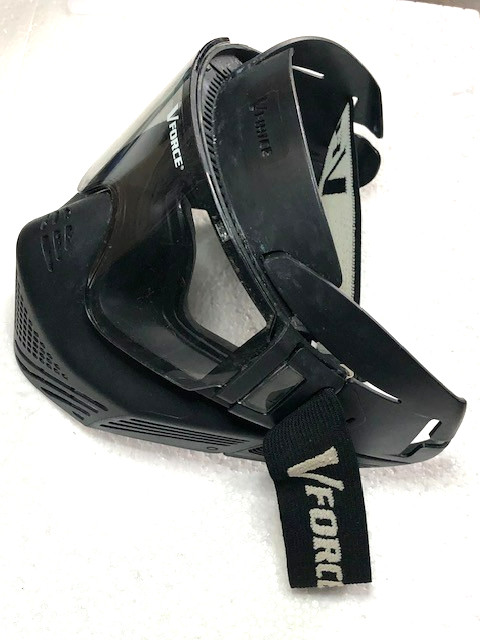 V-FORCE PAINTBALL MASK BLACK- GREAT CONDITION