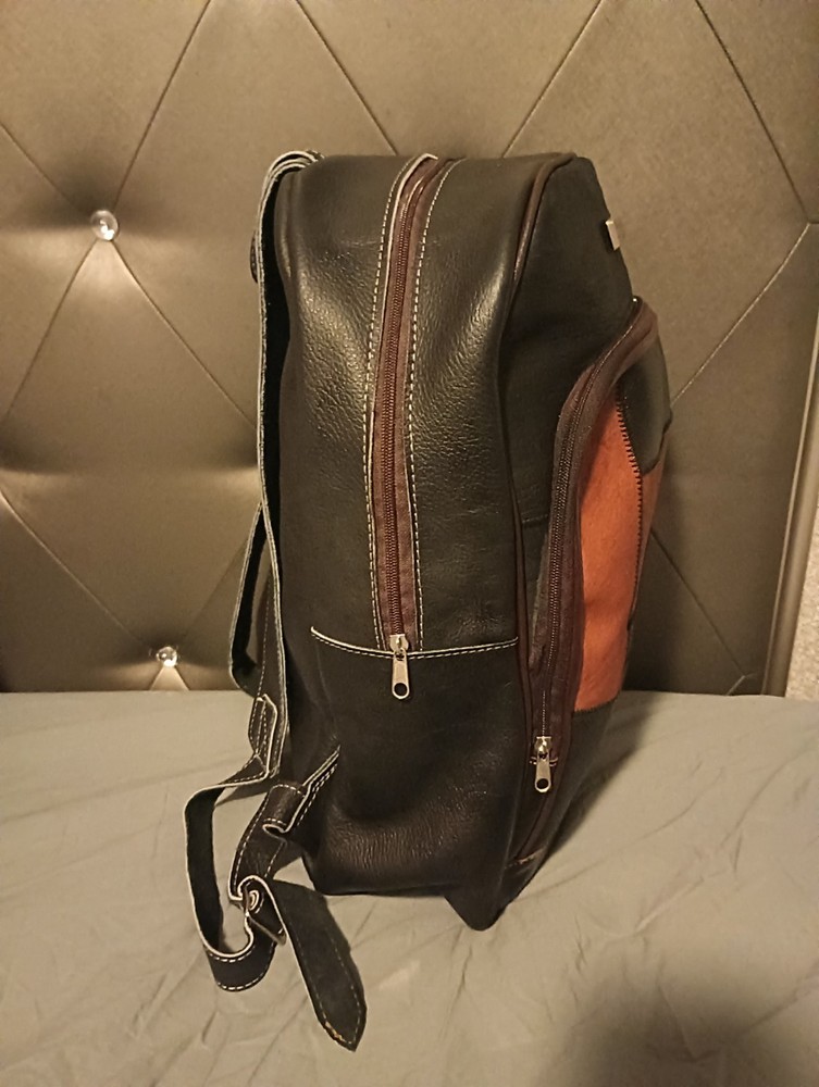 good quality leather backpack