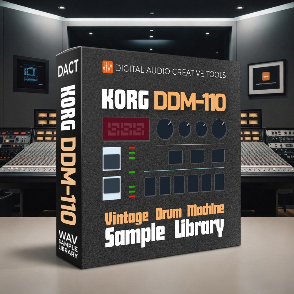 Korg DDM-110 Drum Machine Sample Library