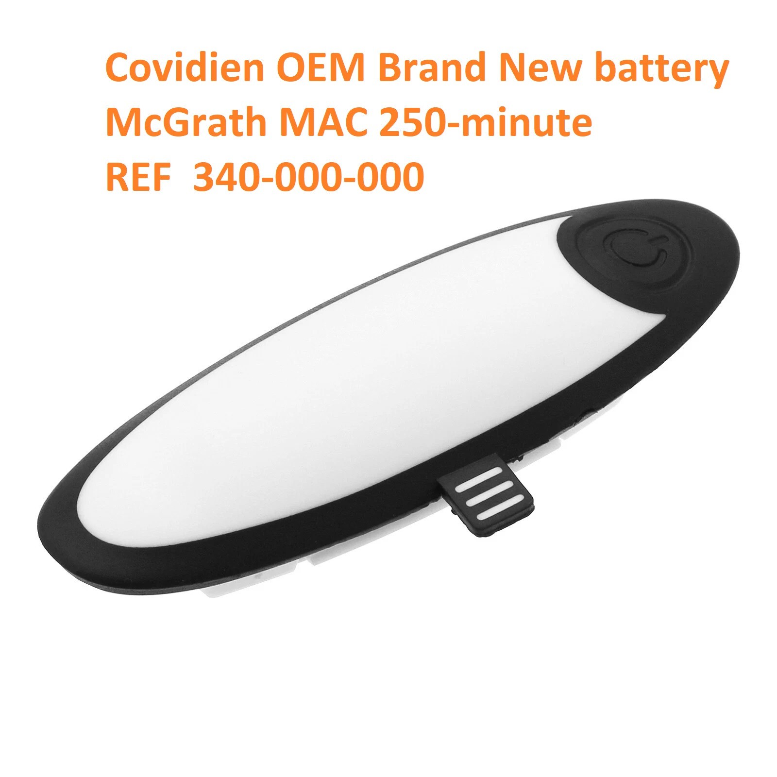 Covidien OEM Battery McGrath MAC Laryngoscope 3.6v Lithium battery 340-000-000