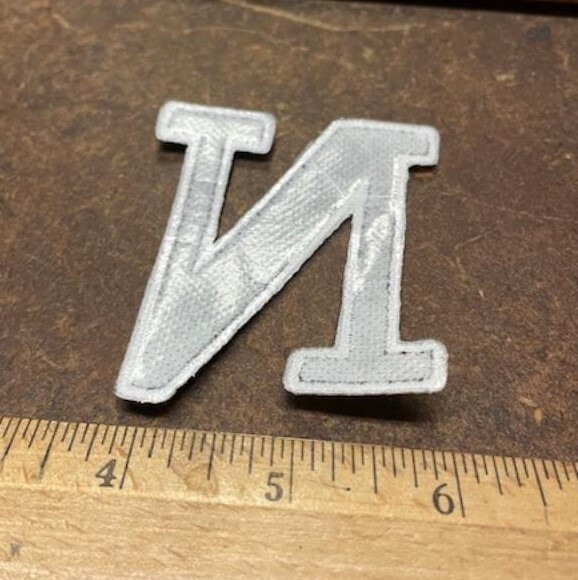 Letter “N” Embroidered Patch (NOS)