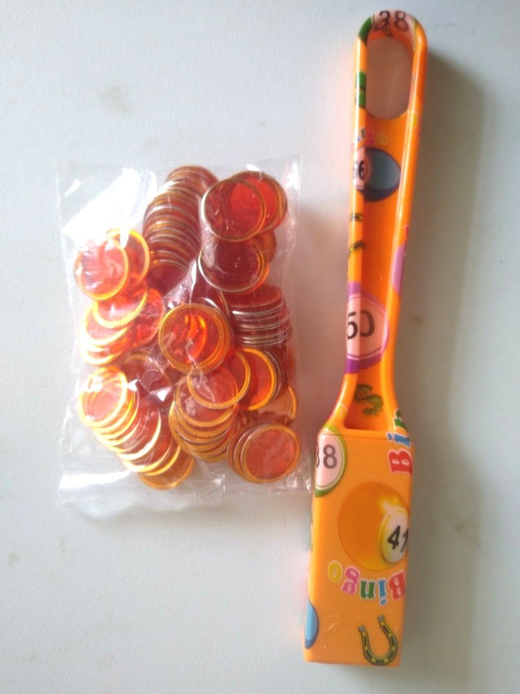 Bingo Designer Magnetic Wands Chips Sets Assorted Colors