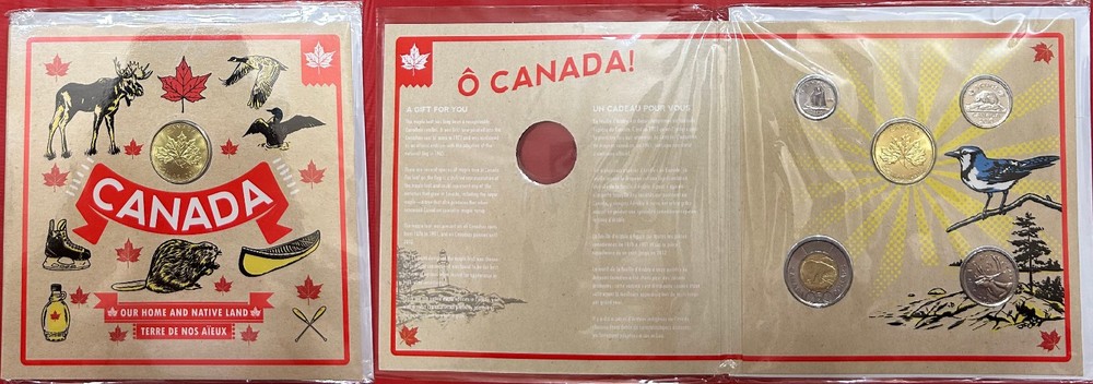 2016 O Canada Set Sealed in Folder