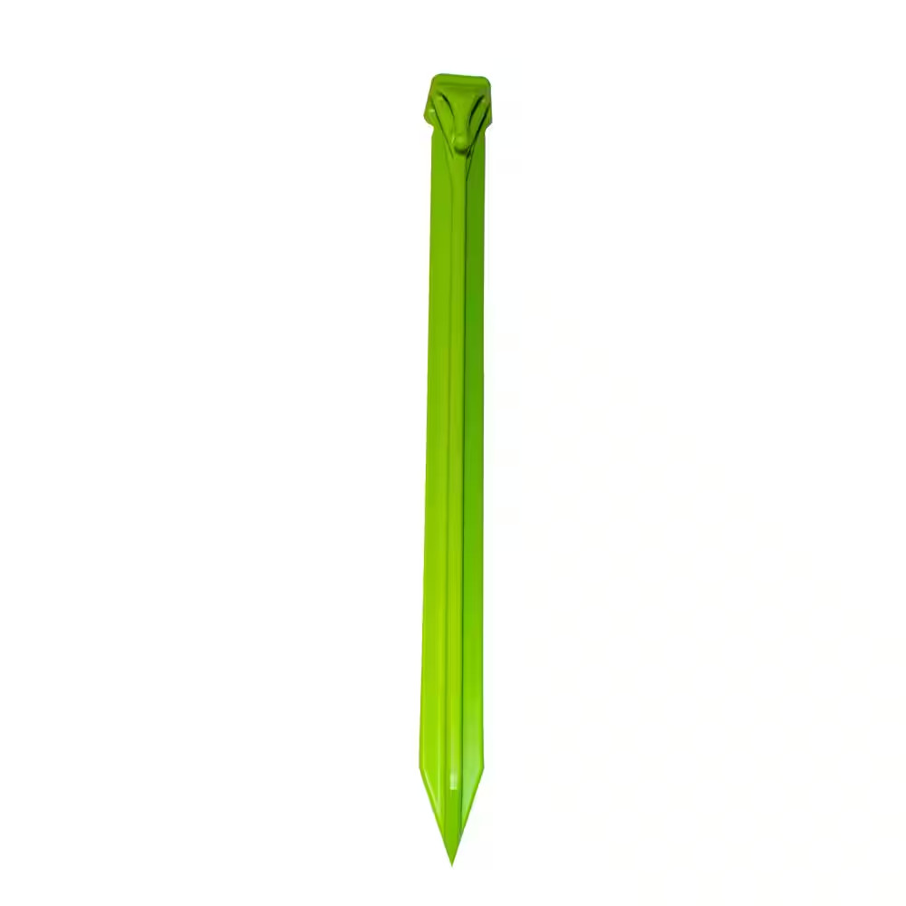 12 In. Safety Green Utility Stakes (15-Pack)