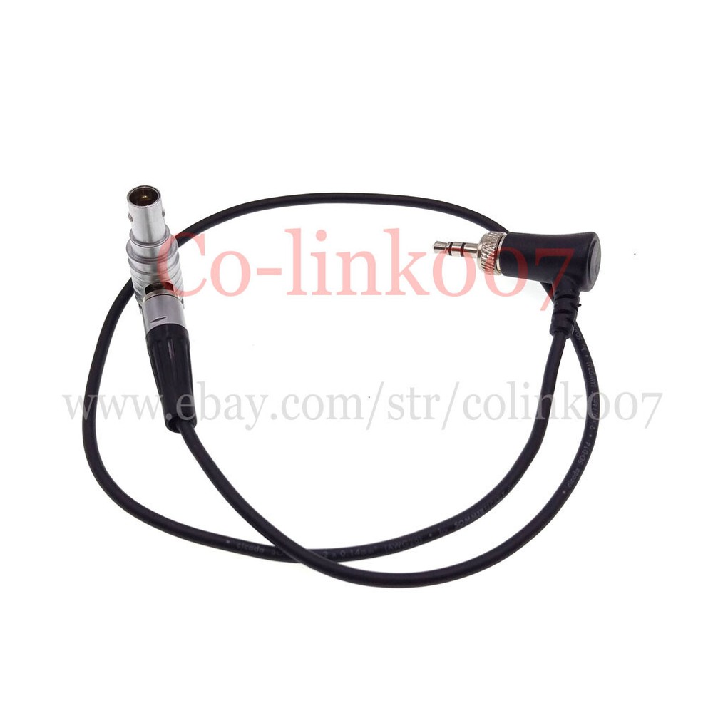 0B 4 pin to 3.5 with Lock RED Epic Timecode Cable for Deity Time Code