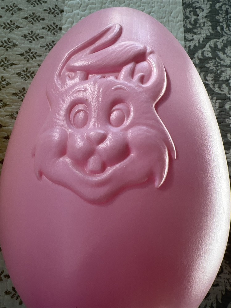 Vintage General Foam Plastic Easter Eggs (2) Mold 14". (2) Baskets