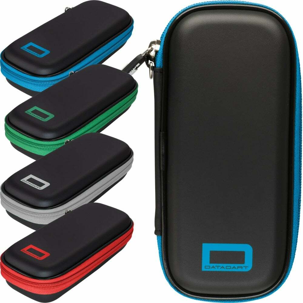 GREEN DATADART PRO PAC HARD SHELL DART CASE WILL HOLD FULLY LOADED DARTS